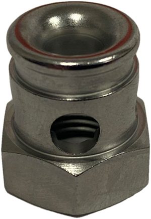 Geleidingsmoer Sturmey Archer rechts voor as voor S3X naven - kort - HMN420
