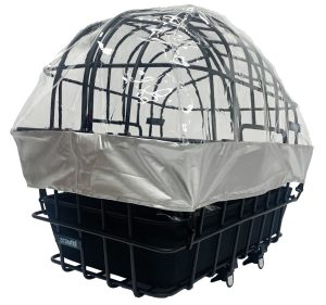 Regenhoes Around voor dierenfietsmand Luna XL
