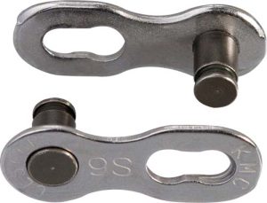 MissingLink KMC 9R EPT Silver - 9 speed kettingen - ½" x 11/128" - 2 stuks