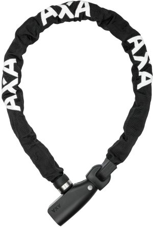 Kettingslot Axa Absolute 5-110 met polyester hoes - zwart
