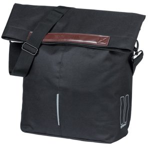 Fietsshopper Basil City MIK Hooks 14-16L 13 x 29 x 31 cm  - zwart