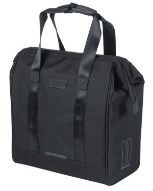 Fietsshopper Basil Grand MIK Hooks 23L 12 x 35 x 35 cm - zwart