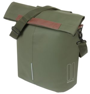 Fietsshopper Basil City MIK 14-16L 11 x 29 x 36 - groen
