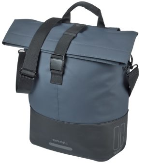 Cove shopper Basil MIK 14-16L 14 x 29 x 36 - blauw/zwart
