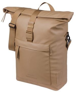 Fietsschoudertas Basil Brooklyn MIK 17L 14 x 32 x 40 cm - zand