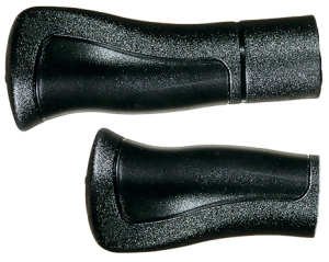 Handvatset Herrmans 84B - 90/120 mm - zwart - 15 sets in werkplaatsverpakking