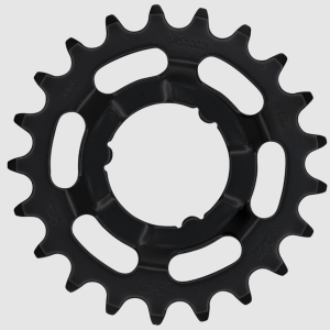 Tandwiel KMC Voor Shimano 21T O-MO Staal 3/32 inch - Zwart