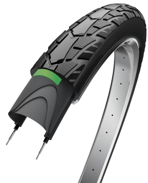 Buitenband Edge Performance Protect 28 x 1.40"/ 37-622 - zwart met reflectie