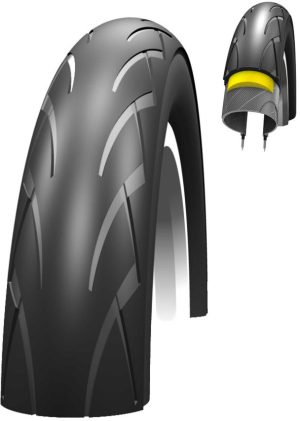 Buitenband Schwalbe Kid Plus PunctureGuard 12 x 1.75" / 47-203 mm - zwart