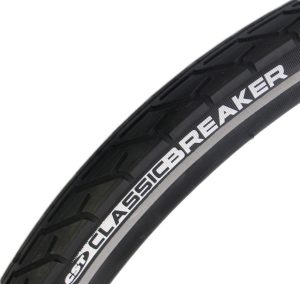 Buitenband CST Breaker 28 x 1½" / 40-635 mm anti lek - zwart met reflectie