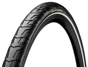 Buitenband Continental Ride City Puncture ProTection 28 x 1,25" / 32-622 - zwart met reflectie