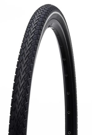Buitenband Edge Street 16 x 1.75" / 47-305mm - zwart met witte lijn