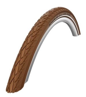Buitenband Schwalbe Road Cruiser K-Guard 26 x 1.75" / 47-559 mm - bruin met reflectie