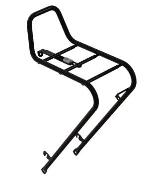 Voordrager 28"  Steco Flow - glanzend zwart