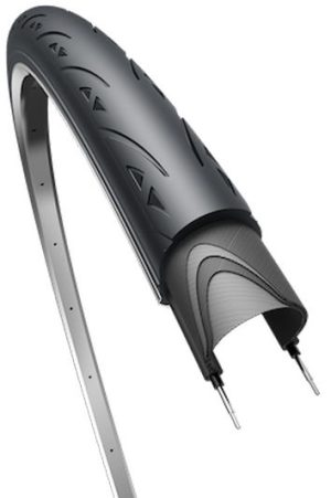Vouwband Edge-Obor Mojo Stamino 28 x 1.10" / 25-622 - zwart