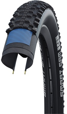 Vouwband Schwalbe Smart Sam DD RaceGuard 29 x 2.60" / 65-622 mm - zwart