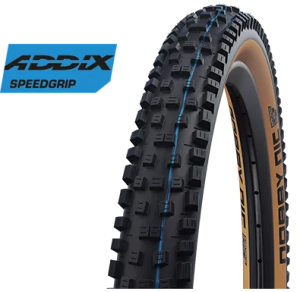 Vouwband Schwalbe Nobby Nic Evo Super Ground 29 x 2.40" / 62-622 - bronze sidewall