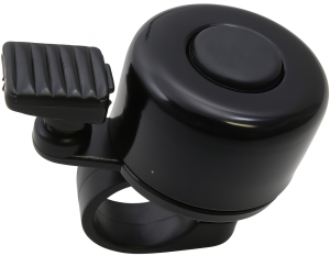 Fietsbel Edge Mini ø35mm - zwart  (werkplaatsverpakking)