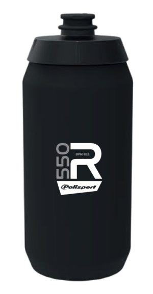 Bidon Polisport RS550 lichtgewicht - 550 ml - zwart