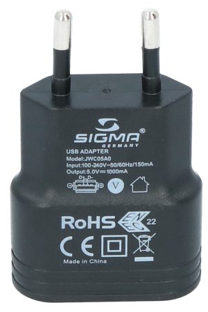 Oplader Sigma voor Micro-USB kabel