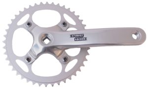 Crankstel 44T Sturmey Archer FCS750 voor 3/32" ketting - 170mm - voor vierkante as - zilver