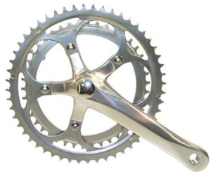 Crankstel 8 speed Sunrace FCR8183 53/39T + extra 52/42T