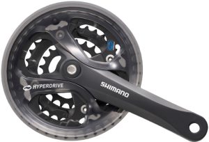 Crankstel 7/8 speed Shimano Acera FC-M361 met 175mm crankarm 42 x 32 x 22T - zwart