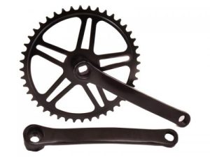 Crankstel 44T Vinty spieloos - voor vierkante as - 170mm crank - zwart