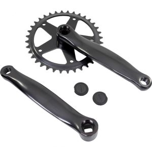 Crankstel 36T Vinty ST 1/8" met 170 mm crankarm - zwart