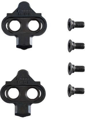 Schoenplaatjes Shimano SM-SH51 SPD zonder achterplaat (eenzijdig uitklikbaar)