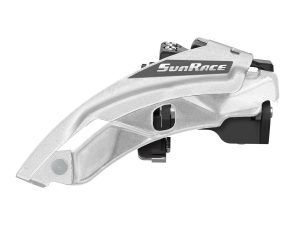 Voorderailleur 3 x 7/8-speed Sunrace FDM500  top swing / dual pull 42T