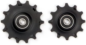 Derailleurwieltjes 2 x 12 en 2 x 14 tands Elvedes met standaard afgedichte lagers