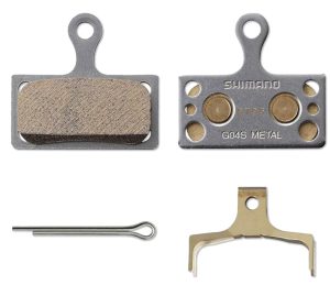 Schrijfremblokset Shimano G-04S Metall voor XTR/Deore/XT/SLX/Alfine