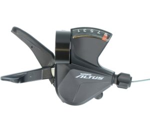 Versteller (rechts) 9 speed Shimano Altus SL-M2010 - zwart