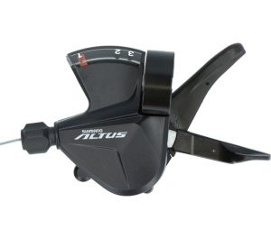 Versteller (links) 3 speed Shimano Altus SL-M2010 - zwart