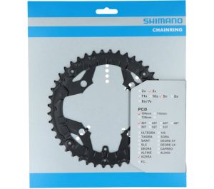 Kettingblad Shimano Acera FC-T3010 9 speed - 44 tands voor kettingbeschermer - zwart