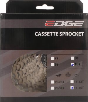 Cassette 10 speed Edge CS-M6010 11-36T - zilver