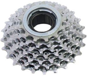 Freewheel 7 speed Sunrace MFR30 13-25 tands - chroom