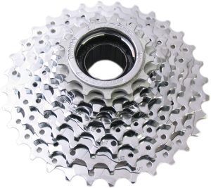 Freewheel 9 speed Sunrace MFE90 13-32 tands - chroom