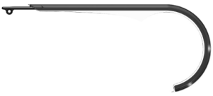 Kettingscherm Herrmans Slim 38T - zwart/transparant