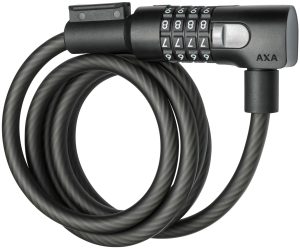 Kabelslot Axa Resolute C10-150 code - zwart