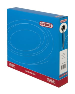 Schakel buitenkabel Elvedes met voering 30 meter / Ø4,2mm - zilver (30 meter in doos)