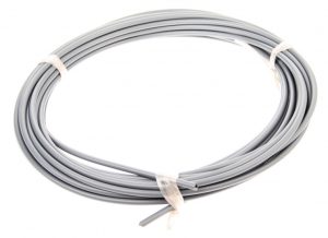 Rem buitenkabel Elvedes met teflon voering ø5,0mm / 10 meter - grijs (rol)