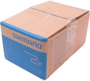 Ketting 9 speed Shimano HG53 Deore/LX/Tiagra met 116 schakels (werkplaatsverpakking à 20 stuks)