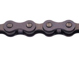 Ketting Marwi 1/2" x 1/8" voor naafversnelling / single speed 112 links - zwart