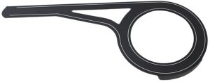 Kettingscherm Axa GSR Senior 42-48T - zwart (winkelverpakking)
