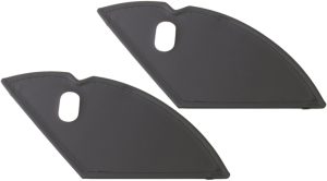 Jasbeschermers 24" - mat zwart