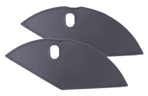 Jasbeschermer 28" Tour Lakdoek - mat zwart