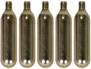 CO2- cartridge Brandless met draad - 5 stuks à 16 gram