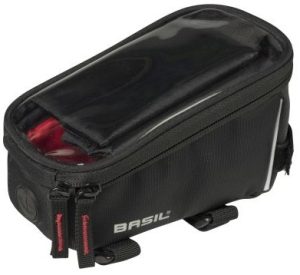 Frametas Basil Sport Design 1 liter 19 x 11 x 11 cm - zwart